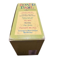 The Roald Dahl 8 Book Collection In Box Matilda James Giant Peach BFG Charlie