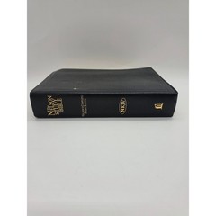 Nelson NKJV Study Bible New King James Version Black Bonded Leather Gold Gilded