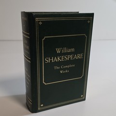 William Shakespeare The Complete Works Faux Leather Bound Hardcover 1975