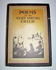 Poems For The Very Young Child 1932 Hardcover Book Illustrated by Mary Ellsworth