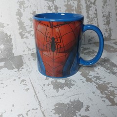 Marvel Spider-Man Character and Symbol 11oz Ceramic Mug Multi-Color 11 Fluid Oz