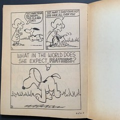 Vintage Coloring Book SNOOPY 1976 Peanuts Used 6 of 80 Pages Saalfield **READ**