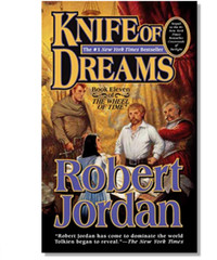 KNIFE OF DREAMS by Robert Jordan a paperback book FREE SHIPPING Wheel of Time 11
