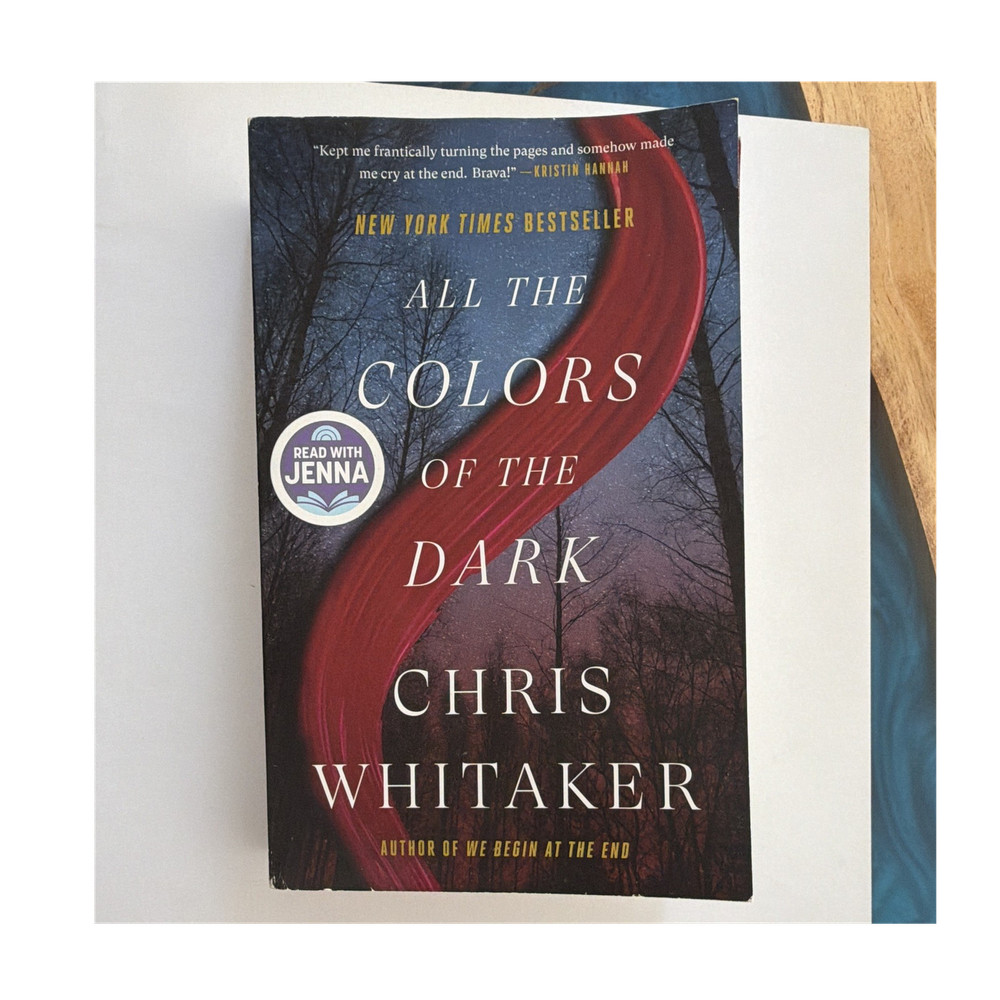 Chris Whitaker All the Colors of the Dark Read with Jenna Paperback 2025 Novel
