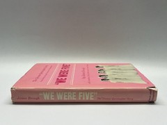We Were Five James Brough 1965 1st Ed HC Simon and Schuster