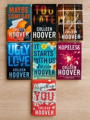 Colleen Hoover Paperback Romance Book Lot: Maybe Someday, Ugly Love, Layla