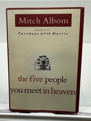 Five People You Meet in Heaven Mitch Albom SIGNED 1st Printing HC/DJ 2003