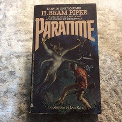 Paratime H. Beam Piper 1986 Ace Books Time Travel Science Fiction Paperback Book