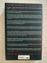 Devolution – Signed/Autographed First Edition With Dust Jacket by Max Brooks.