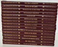 Time-Life Books: The American Indians, 15 Volumes Excellent Condition Free Ship!