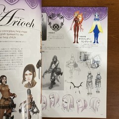 Drag-on Dragoon Art BookThe Materials Illustration