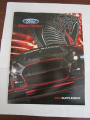 2014 FORD RACING PARTS CATALOG 2015 MUSTANG 302 SHELBY 34 PAGES