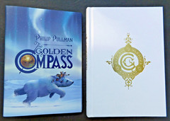 PHILIP PULLMAN 2015 white cover edition GOLDEN COMPASS 399 pages Unread HCDJ