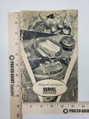 Servel Refrigerator Cookbooks / 1937 Electrolux Operating Manuals / Lot of (2)
