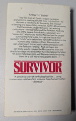 Survivor by Octavia E. Butler – 1979 1st Signet Vintage Science Fiction PB *Rare