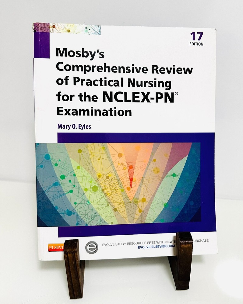 Mosby’s Comprehensive Review for NCLEX-PN 17th Ed by Eyles – Unused Code, GOOD