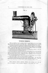 DAVIS Vertical Feed Sewing Machine Instruction Manual BIND – FRONT & BACK