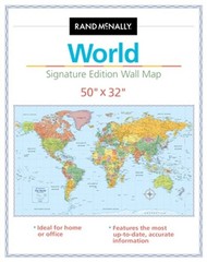 Rand McNally Signature Edition World Wall Map: Folded (Sheet Map, Folded)