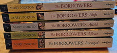 Lot 5: The Borrowers Set Paperback Books Avenged afloat aloft afield
