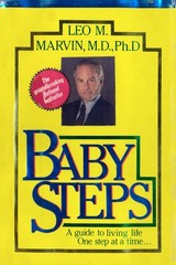 Baby Steps Dr. Leo M. Marvin Blank Notebook 110 pages, 6×9 inches