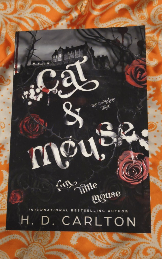 H. D. Carlton Cat & Mouse: The Complete Duet Signed Paperback Thriller/Suspense