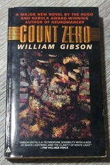 Count Zero by William Gibson (1987 Ace 1st ed/1st print) Signed by Author