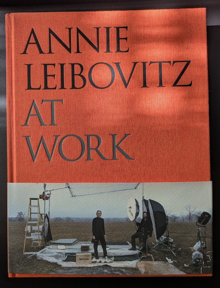 ANNIE LEIBOVITZ At Work SIGNED Hardcover Revised & Updated Edition Autographed.