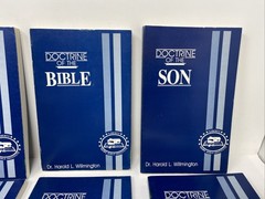 Liberty Bible Institute Doctrine Books Lot 11 Harold Willmington Unmarked Pages