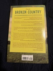 Broken Country Clare Leslie Hall Hardcover – Like New