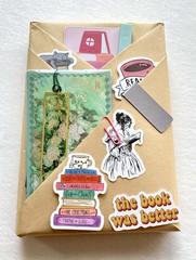 Blind Date With A Book Bookish Gift Bookmark Stickers fiction mystery Book Lover