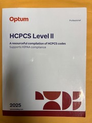 2025 HCPCS Level II Professional (Softbound) – Paperback, by Optum – Very Good