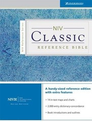 NIV Classic Reference Bible Hardcover Zondervan Staff