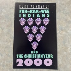 Autographed Kurt Vonnegut zine book Fuh-Kar-Wee 1999 Limited Edition #191/250