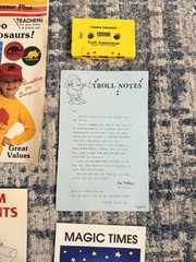 Vintage Scholastic 1980’s TROLL BOOK CLUB Teacher FLYER BOOKLET BAG SET w/ Tape