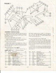 KUBOTA Model 1200 Loader For L-Series Tractors Owners Manual – WIRE-LOCK BOUND