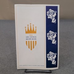 1966 Mrs Georgia Recipe Book Vintage Pageant Finalist Cookbook Atlanta Gas Light