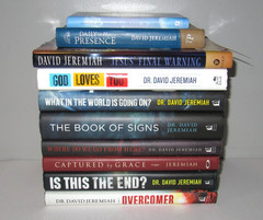 Lot of 10 books by Dr. David Jeremiah HB Overcomer Book of Signs Heaven…