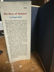 Roger Kahn SIGNED “The Boys of Summer” 1st printing HC 1972 NOT Book Club