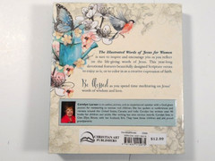 The Illustrated Words of Jesus for Women Daily Devotional Book 366 pages