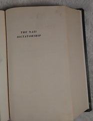 The Nazi Dictatorship Frederick L. Schuman HC Alfred A. Knopf 1935 1st Ed