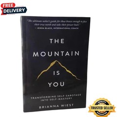 The Mountain is you by Brianna Wiest Paperback Book – Free Shipping US