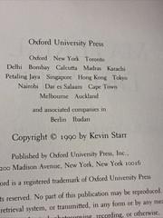 MATERIAL DREAMS by Kevin Starr HBDJ 1990 First Edition