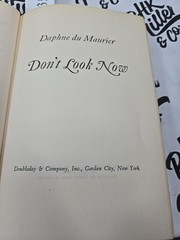 Don’t Look Now by Daphne DuMaurier 1971 HC