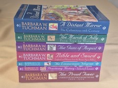 7 Books – NO CREASES – Barbara Tuchman – History – Ballantine Trade Paperbacks
