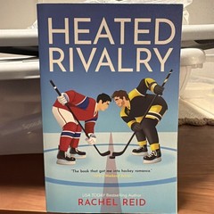 Heated Rivalry by Rachel Reid Paperback Hockey Romance Novel for Adults
