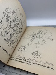 Vintage Wizard Of OZ Preschool Coloring Book 32 Pages Justen Products Unused NOS