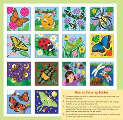 My First Color-By-Sticker Book – Butterflies & Bugs