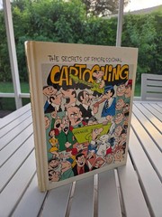 THE SECRETS OF PROFESSIONAL CARTOONING BY KEN MUSE 1981 1ST EDITION