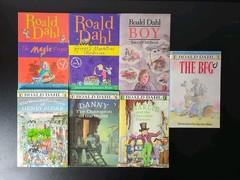 Lot Of 7 Roald Dahl Novels BFG, Boy, Magic Finger