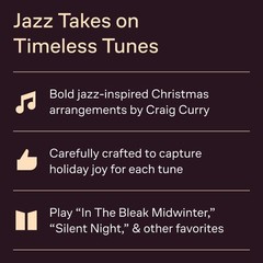 Christmas Jazz for Solo Piano | 8 Spicy Settings for Craig Curry | Holiday Ja…